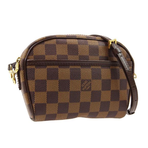 LOUIS VUITTON Pochette Ipanema Shoulder Bumbag Damier Ebene - Picture 1 of 11